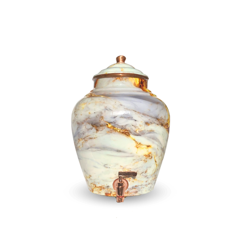 Copper Kulfi Matka Print