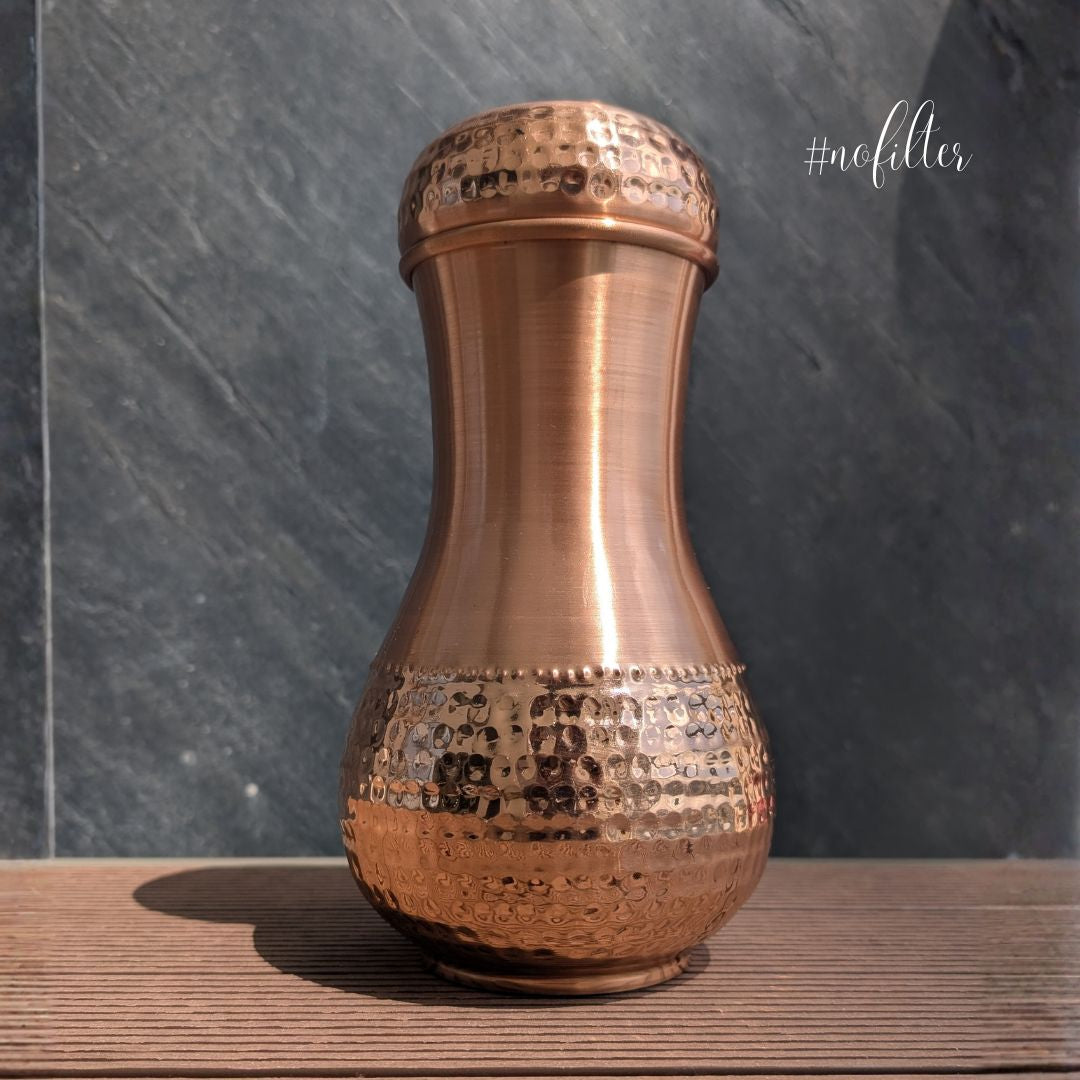 Copper Sugar Pot - A Timeless Bedside Essential (1 ltr.)