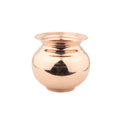 Copper Apple Handa - lifestyle view - handcrafted copper