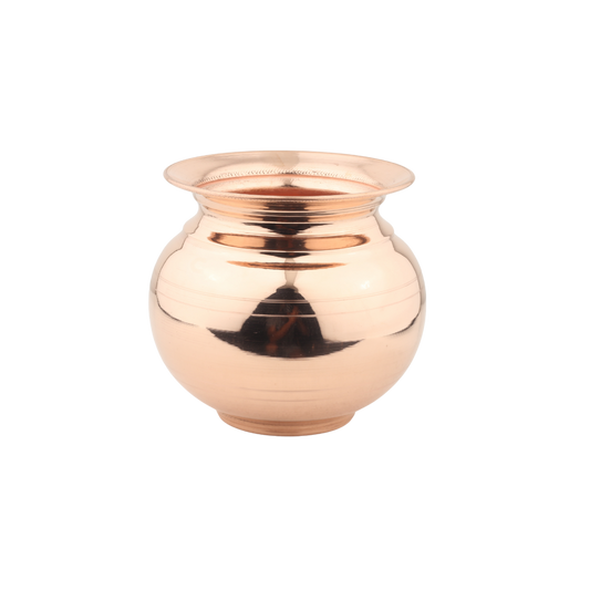 Copper Apple Handa - lifestyle view - handcrafted copper