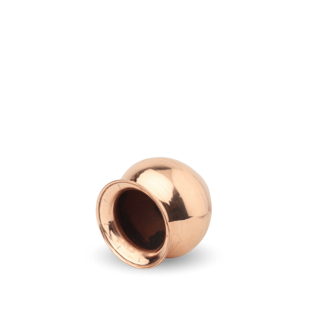 Copper Gadwa - size comparison - handcrafted copper