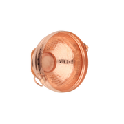 Copper Ghangal Hammered - detail view - handcrafted copper