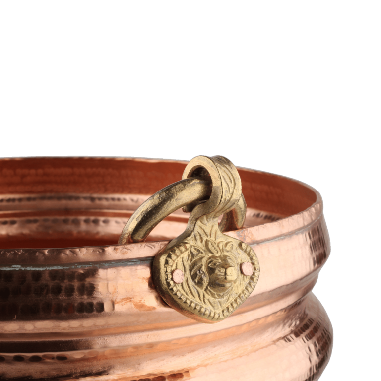 Copper Ghangal Hammered Jumbo