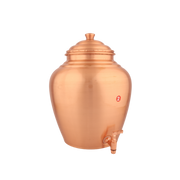 Copper Kulfi Matka Lacquer - pure copper - Chirag Pure Copper