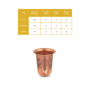 Copper Milky Glass Polish– Traditional Wellness, Modern Util - pure copper - Chirag Pure Copper