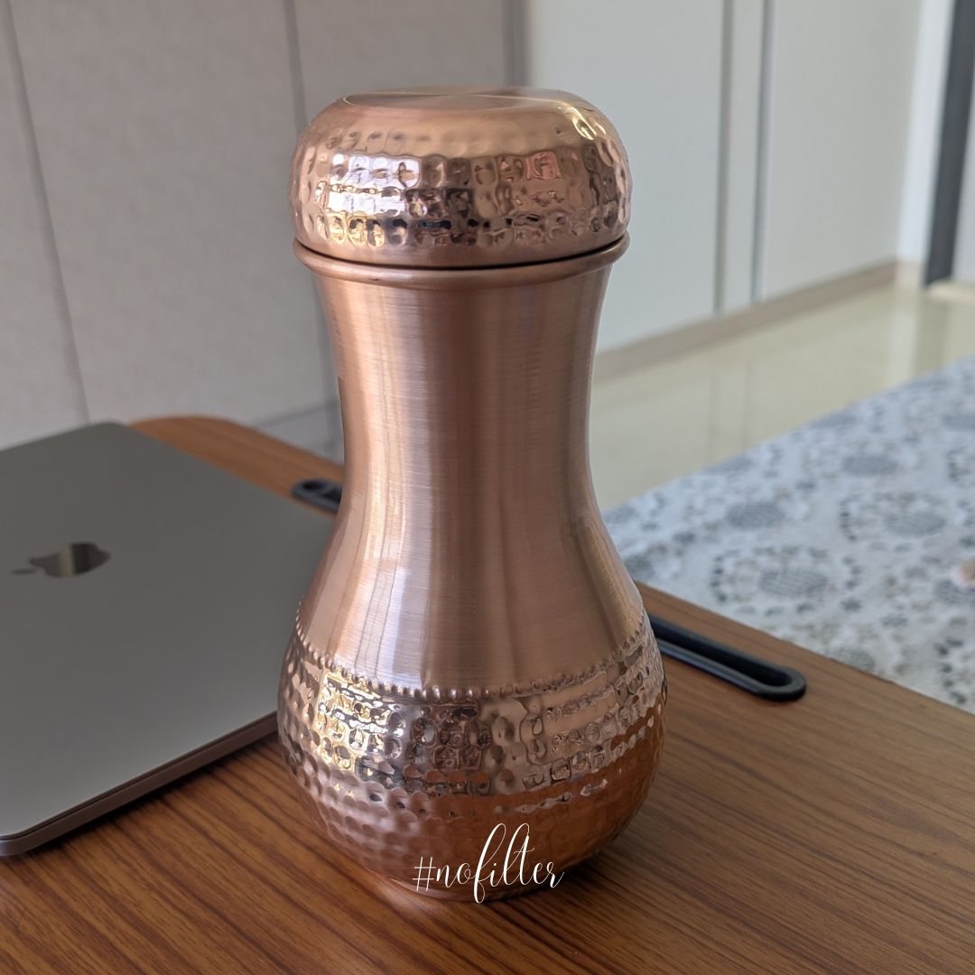 Copper Sugar Pot - A Timeless Bedside Essential (1 ltr.)