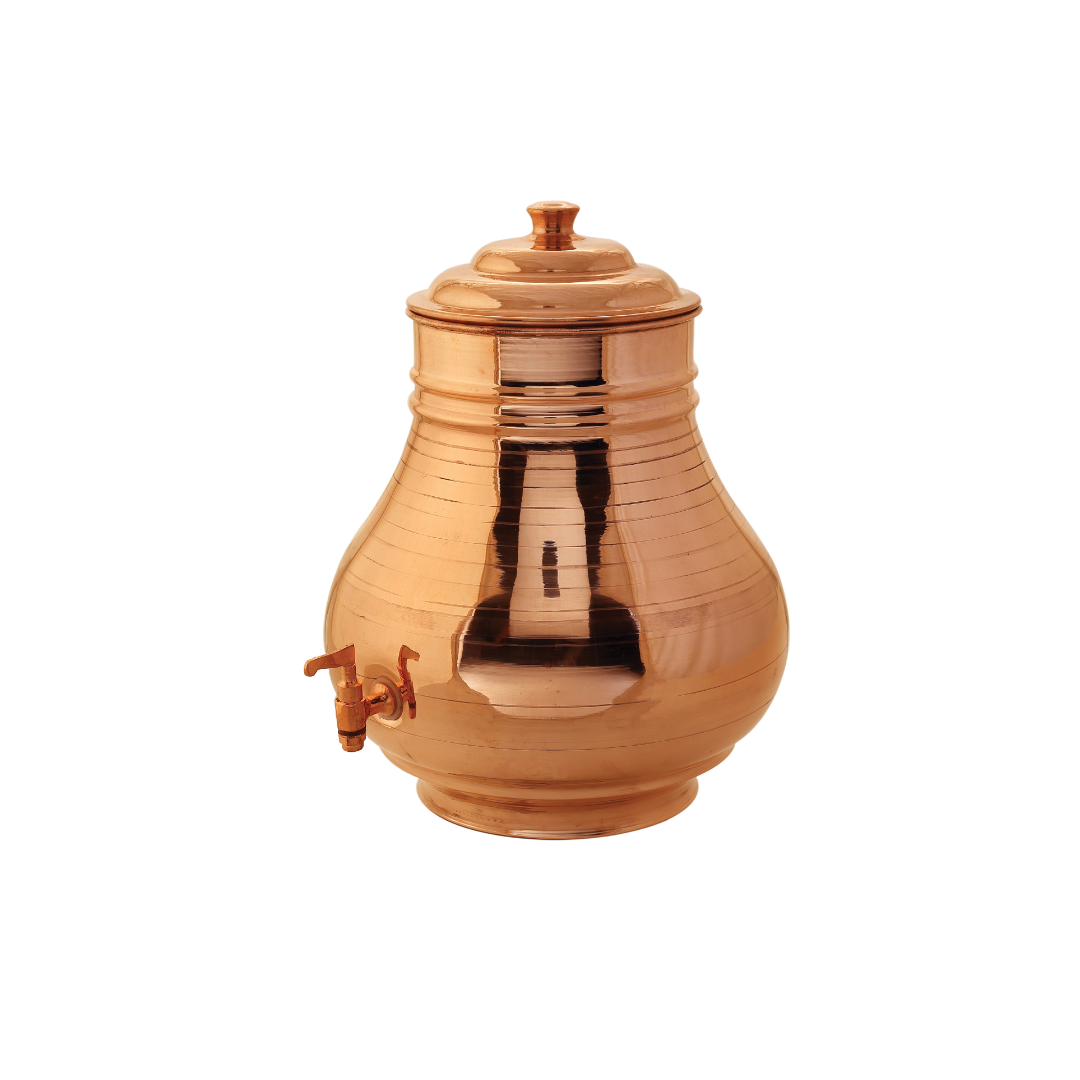Copper Surahi Matka Polish