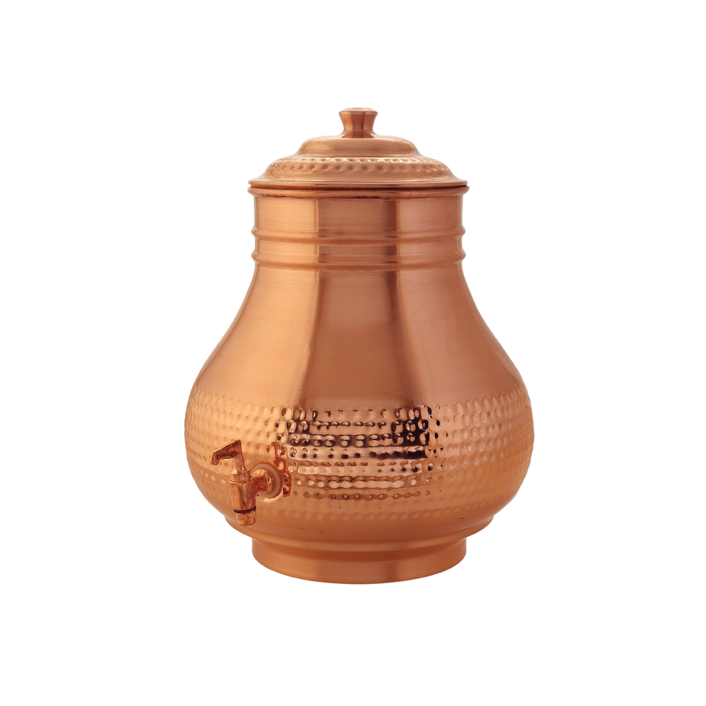 Copper - detail view - handcrafted copper