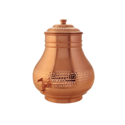Copper - detail view - handcrafted copper