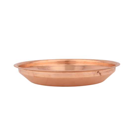 Copper Taman – Traditional Copper Plate for Rituals & Daily Use