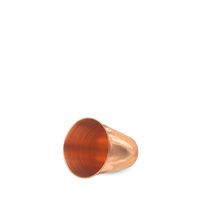 Copper Tiranga Glass Polish – Perfect for Healthy Hydration - lifestyle view - handcrafted copper