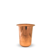 Copper Milky Glass Polish– Traditional Wellness, Modern Util - detail view - handcrafted copper