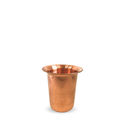 Copper Milky Glass Polish– Traditional Wellness, Modern Util - side view - handcrafted copper