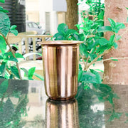 Copper Milky Glass – Ayurvedic Pure Copper Drinking Glass | Handcrafted | Polish Finish