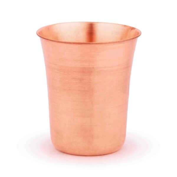 Copper Flower Glass