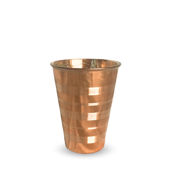 Copper Lassi Glass - Silver Touch - Image 2